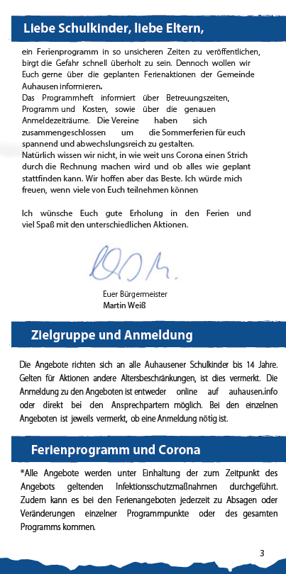 Anschreiben