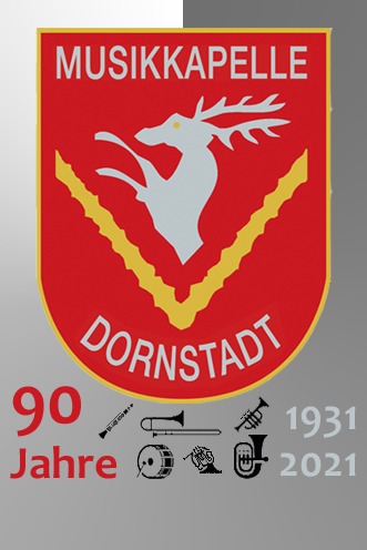 (c) Musikkapelle Dornstadt - Jubiläumsbriefmarke 2021